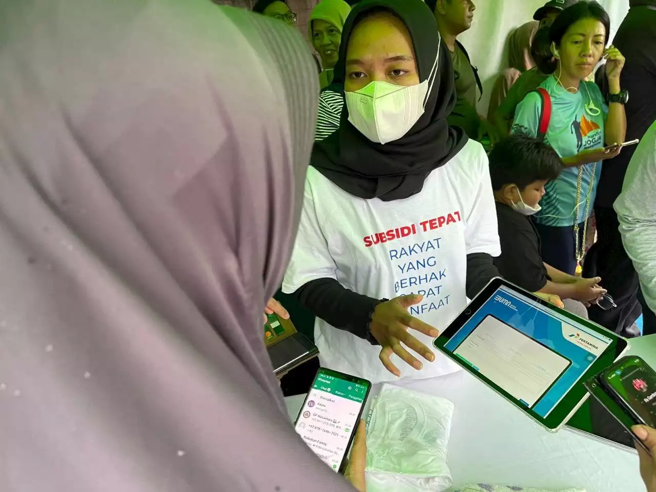 BPH Migas Gelar Pendaftaran Subsidi Tepat di CFD Jakarta