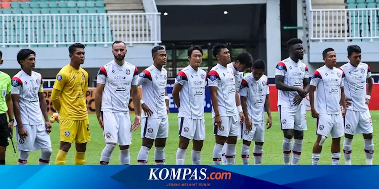 Link Live Streaming Arema Vs Dewa United, Kickoff 15.00 WIB