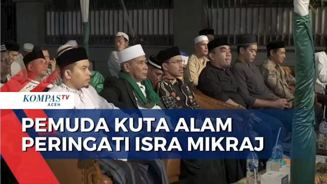 Pemuda Desa Kuta Alam Peringati Isra Mi raj 1444 Hijriah