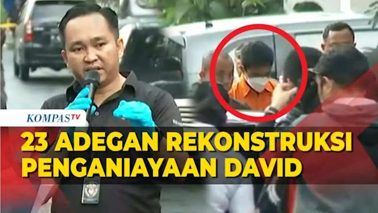 Rekonstruksi Kasus Penganiayaan Mario Dandy Terhadap David