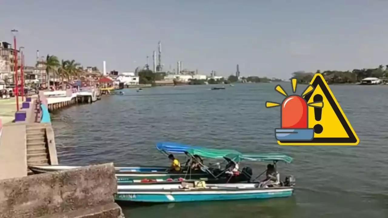 Encuentran cadáver flotando en el rio Coatza en Minatitlán, Veracruz