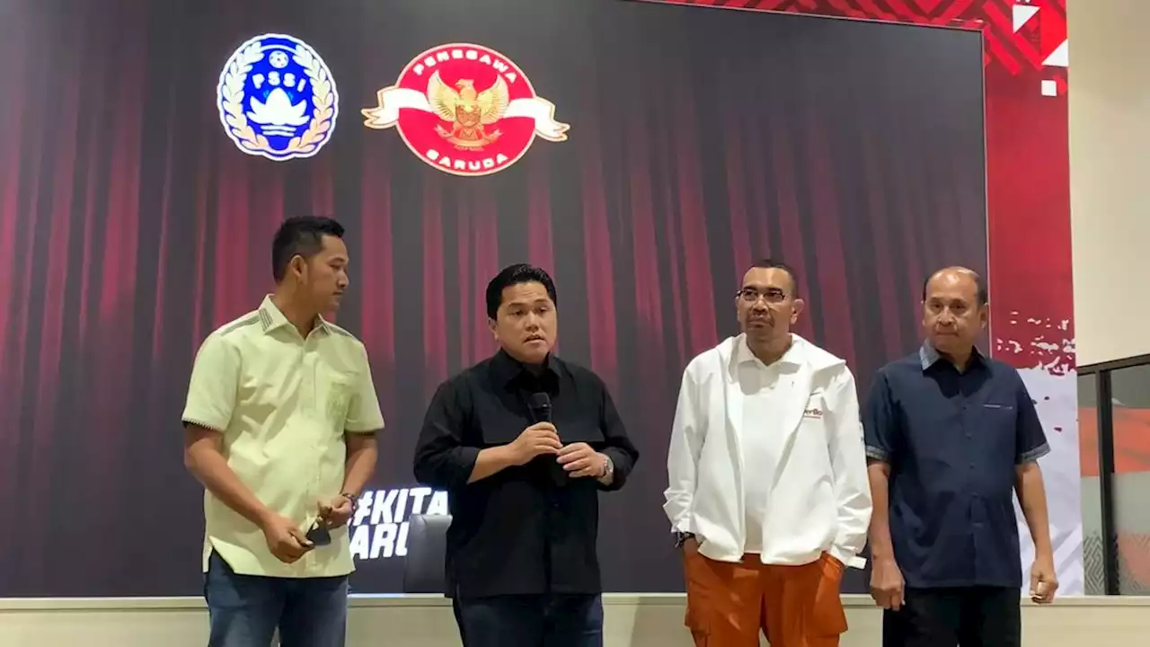 Mulai 11 Maret, Erick Thohir Kunjungi Stadion-Stadion Piala Dunia U-20 2023