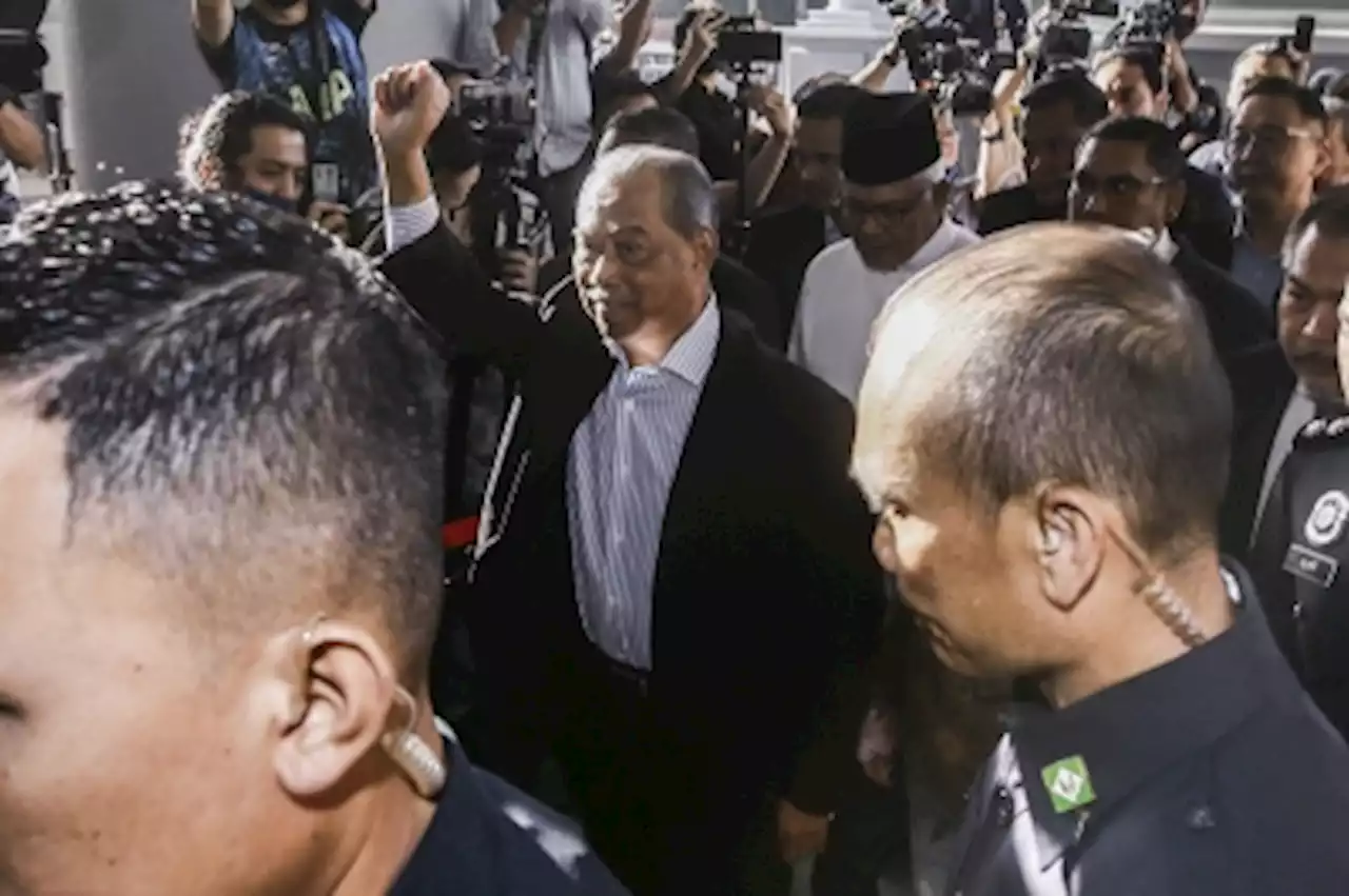Muhyiddin charged with four counts of corruption for allegedly soliciting bribes totalling more than RM230m