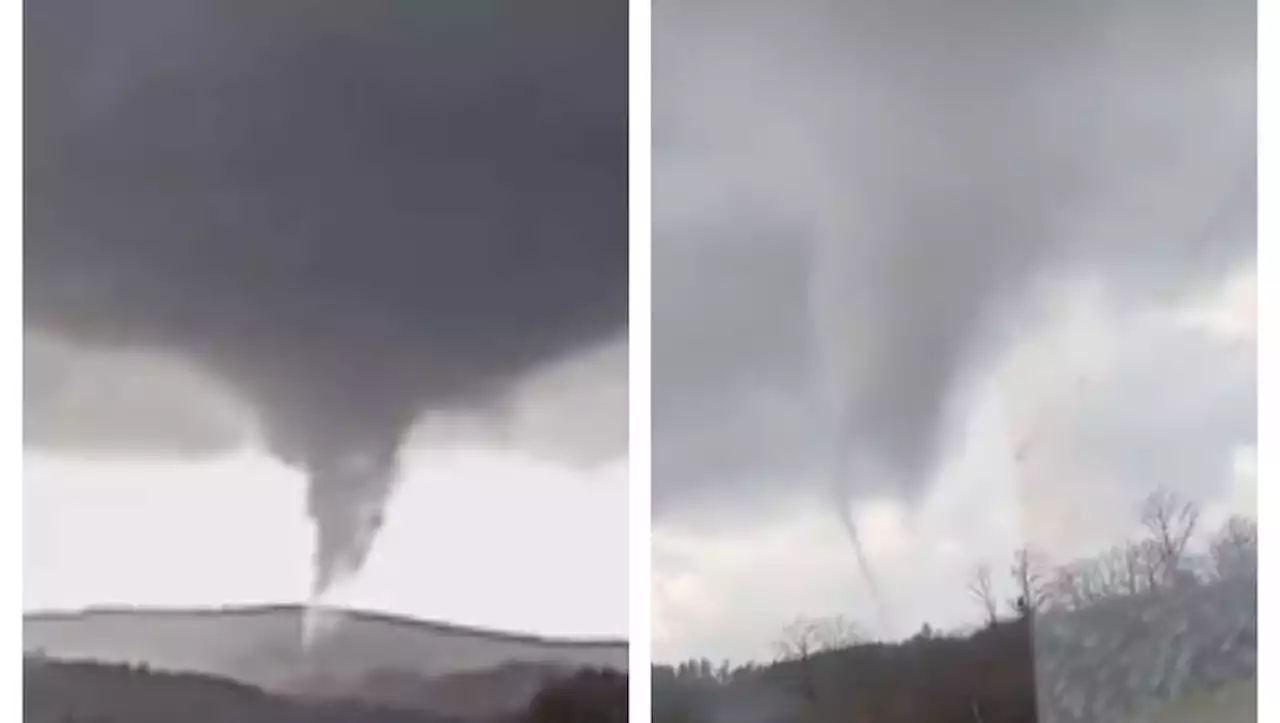 VIDÉO. Tornade spectaculaire dans la Creuse : 'Énorme boule de vent tournoyante', les images du rare phénomène météo