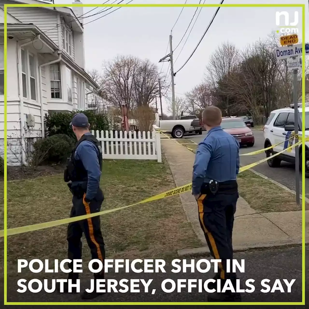 Police officer shot in South Jersey, officials say