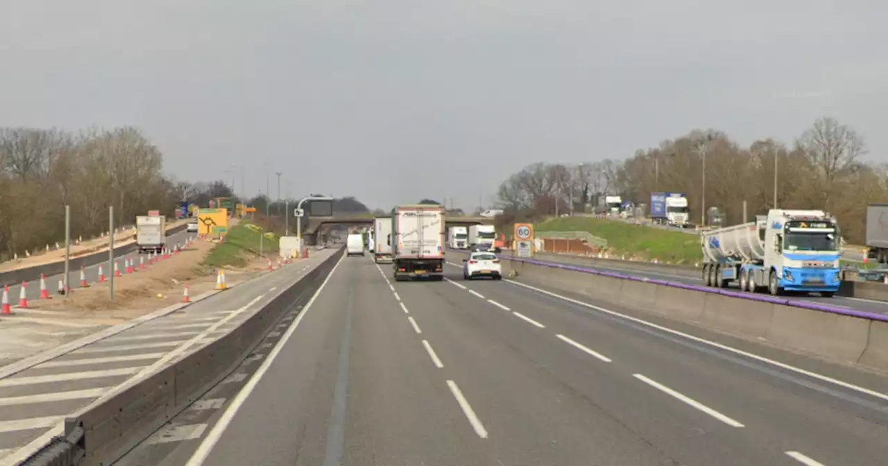 23-mile section of M1 in Northants 'fully open' after roadworks started in 2018