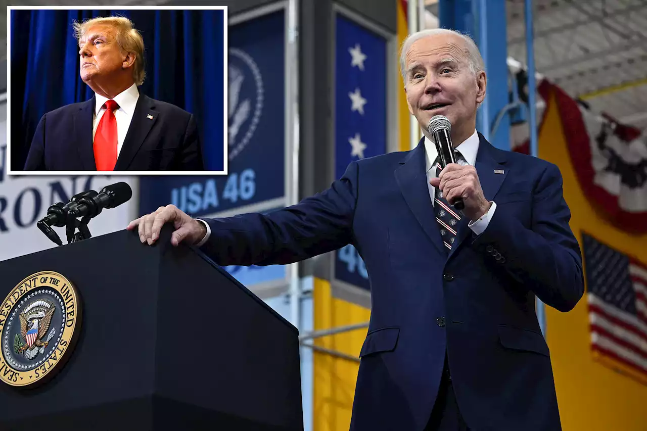 Biden jokes he’s ‘400’ years old, calls Trump ‘maybe future president’