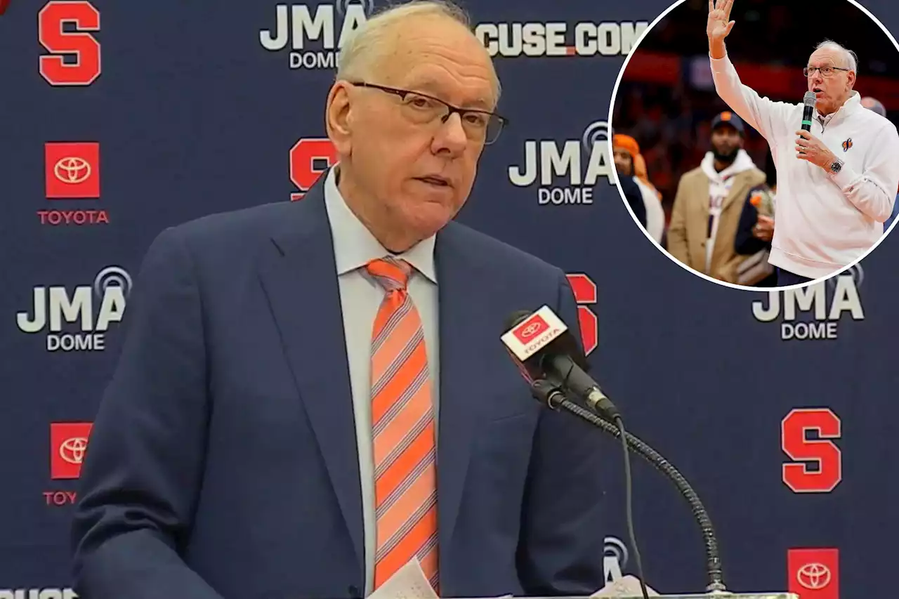 Jim Boeheim ‘thrilled’ to be retired following confusing Syracuse exit