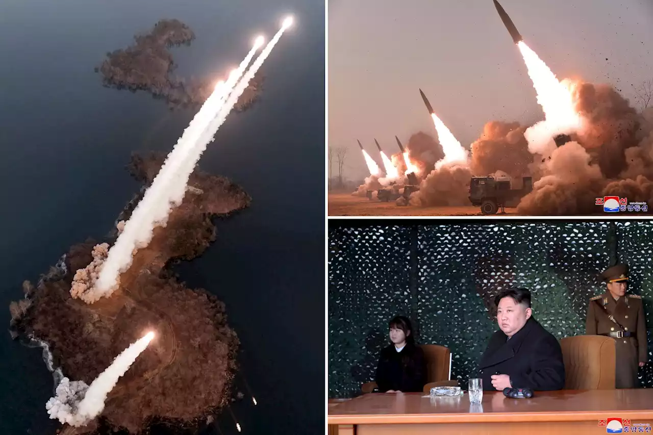 Kim supervises North Korean troops simulating attack on South