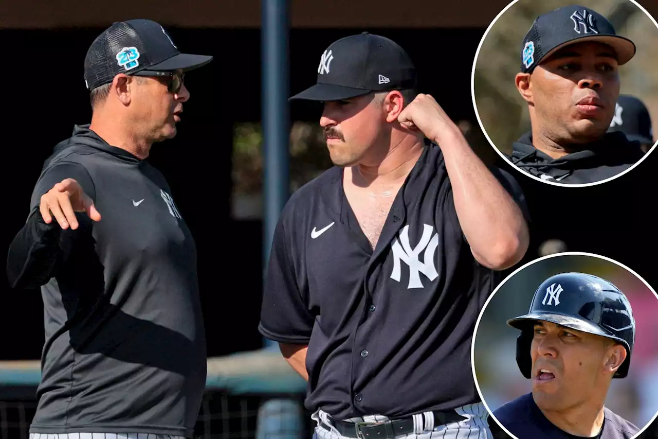 Who’s making the best cases for Yankees Opening Day roster spots after injury deluge