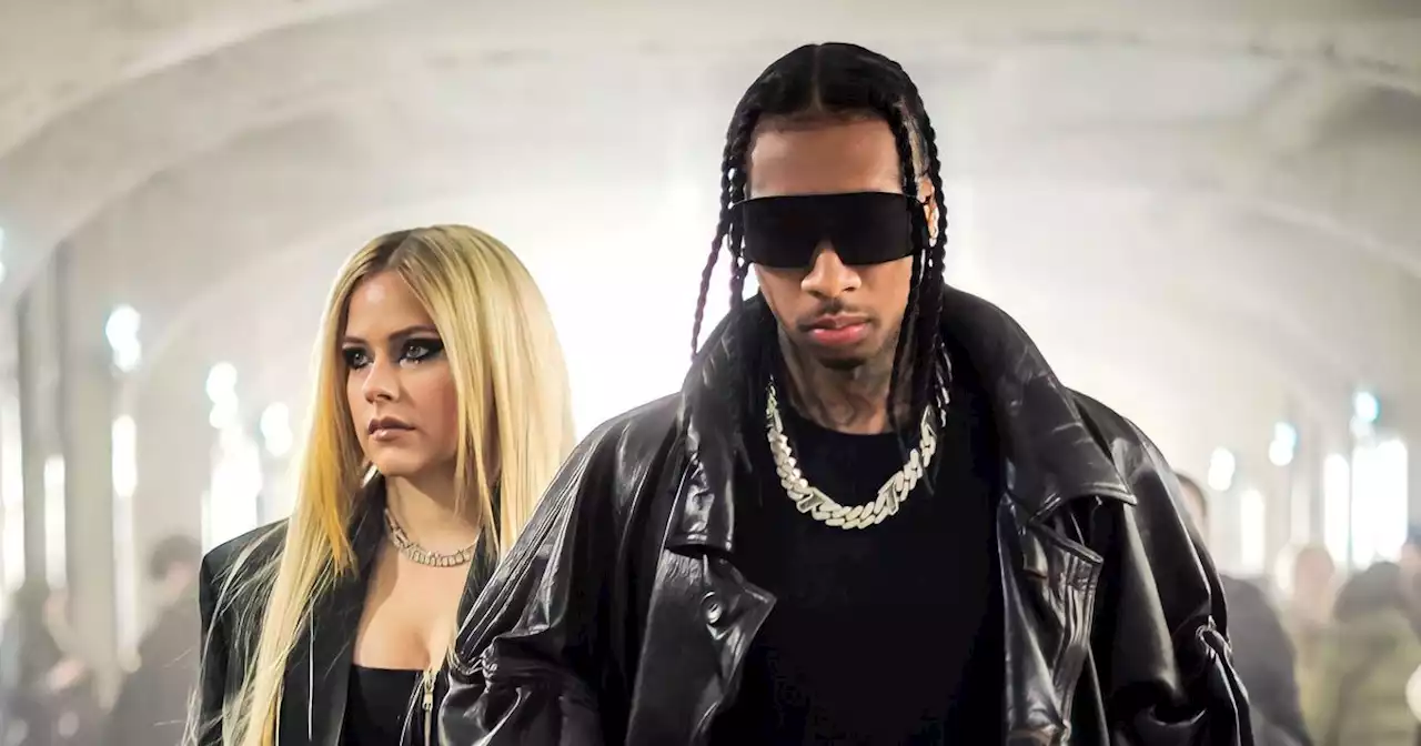 Avril Lavigne and Tyga enjoy LA date night just after Paris Fashion Week