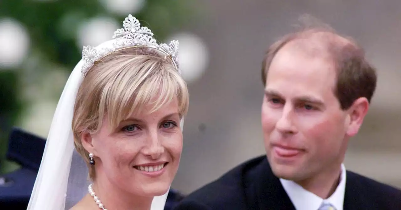 Prince Edward designed Sophie Wessex's 'bold cross pendant' at wedding