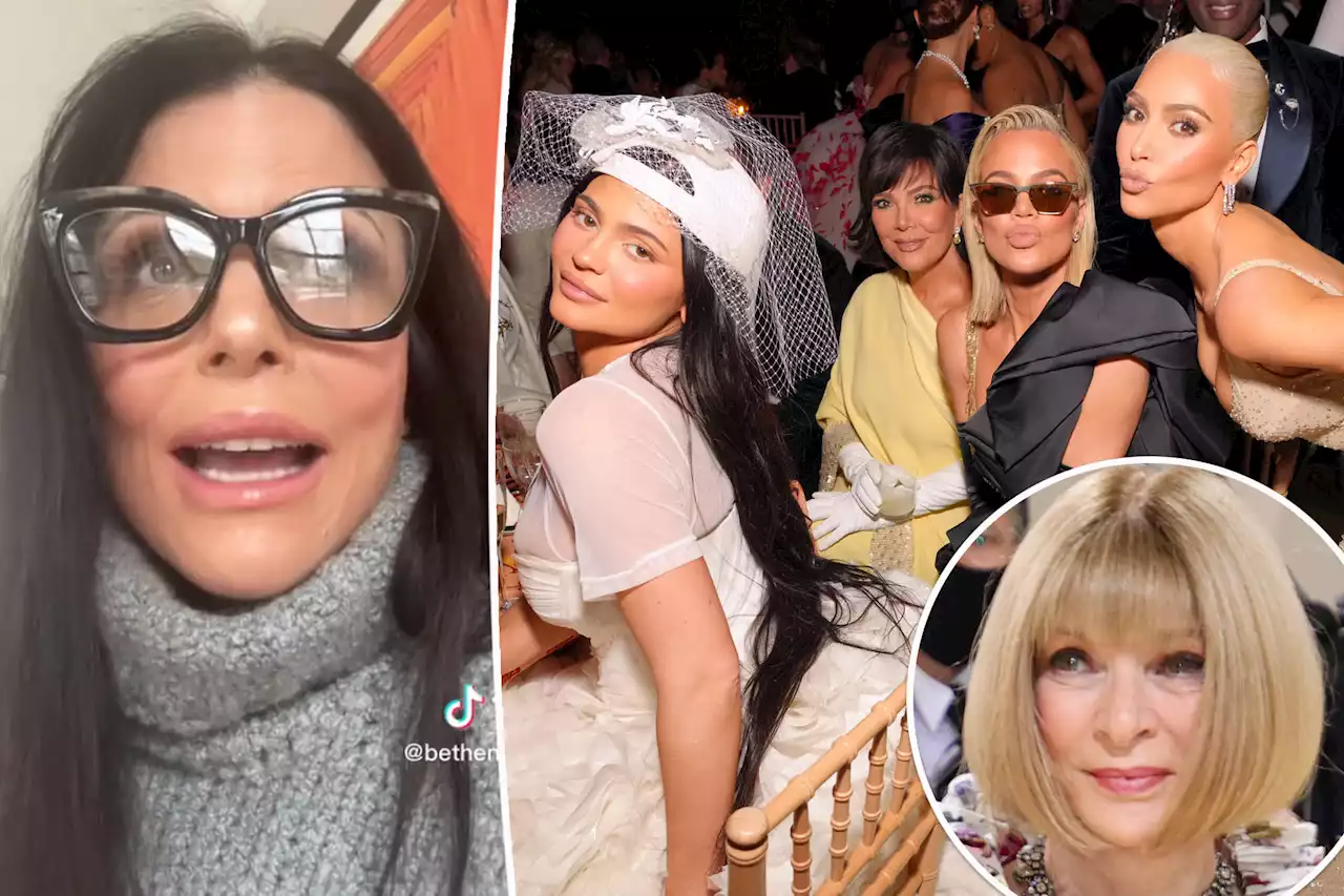 Bethenny Frankel: Anna Wintour cut Kardashians from Met Gala to ‘class it up’