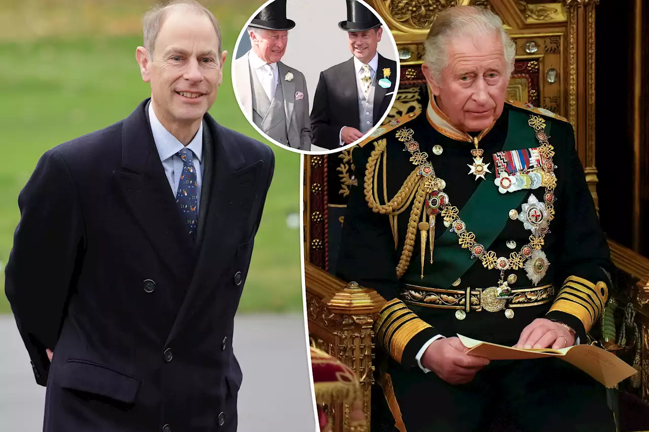 King Charles III grants Prince Edward Duke of Edinburgh title on 59th birthday