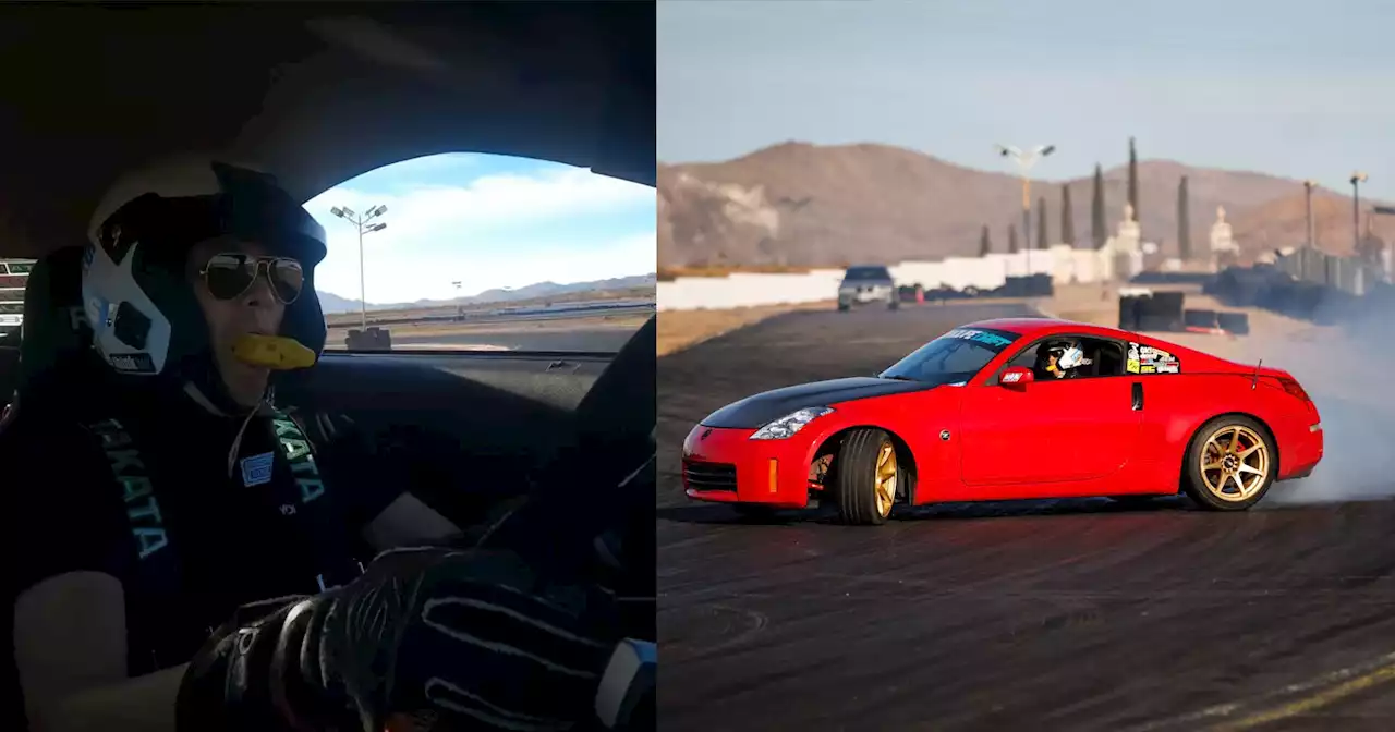 Photographer Larry Chen Takes Photos of Himself while Drifting in Sports Car