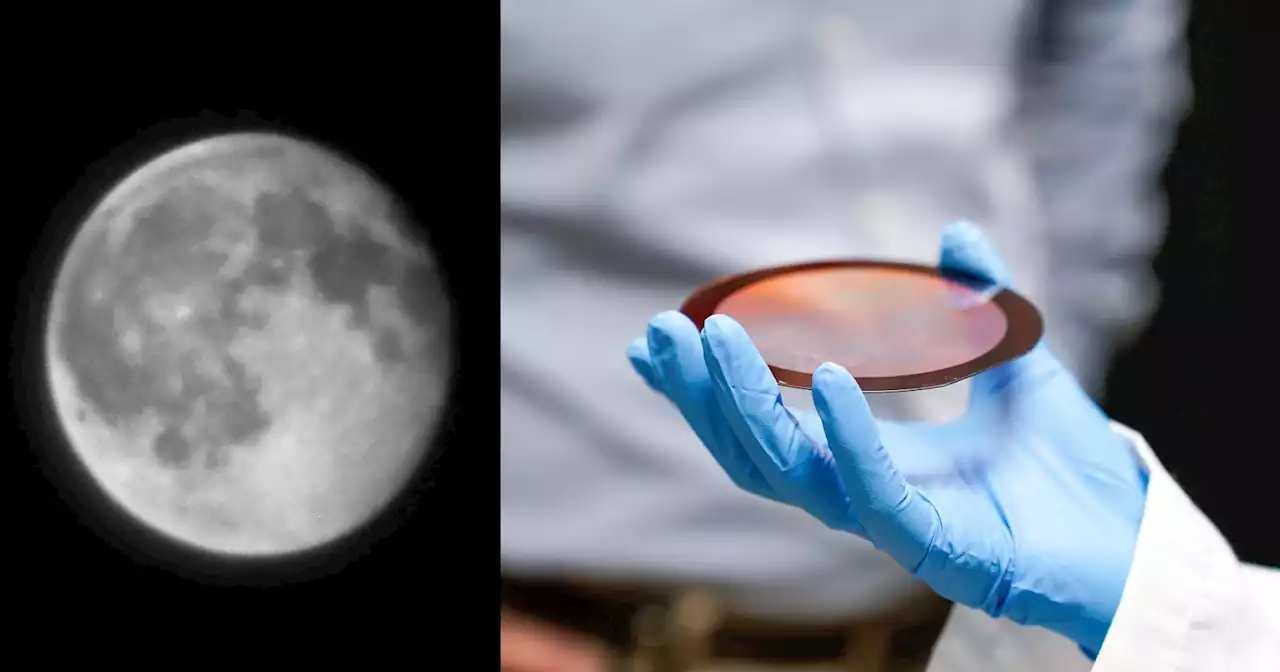 Single Flat Lens Used to Photograph the Moon for the First Time Ever