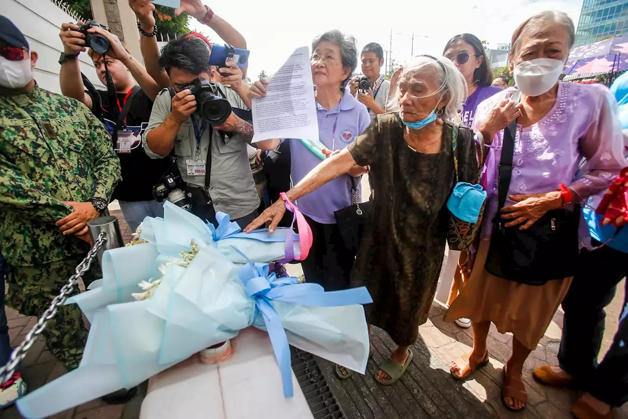 Remulla says law needed to act on World War II comfort women's claims