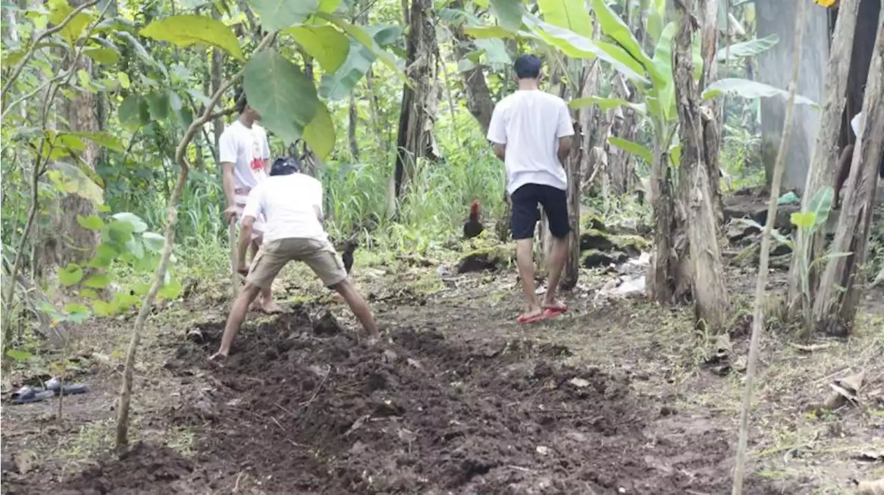 Kelompok OMG Ajak Warga Gunung Kidul Jogja Tanam Empon-Empon dan Bersihkan Dusun |Republika Online