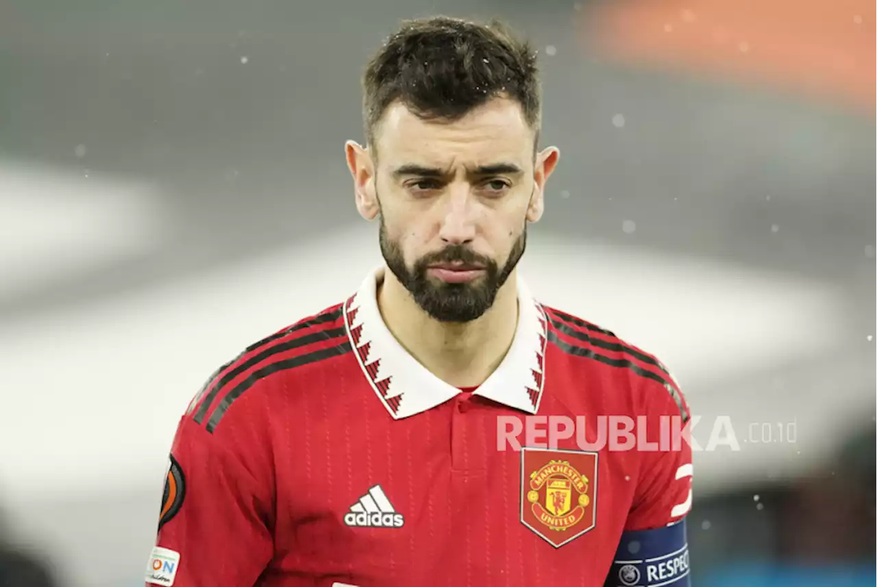 Trengginas di Posisi No 10, Bruno Fernandes Diharapkan tak Lagi Korbankan Diri Jadi Winger |Republika Online