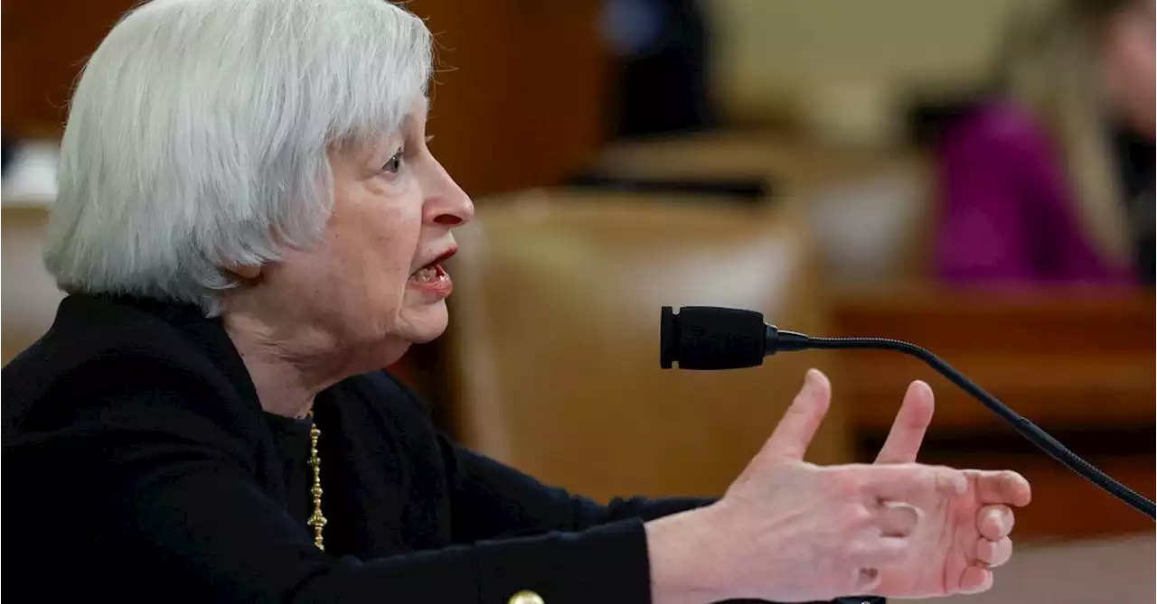 Yellen delivers in-person warning to US House members on debt ceiling