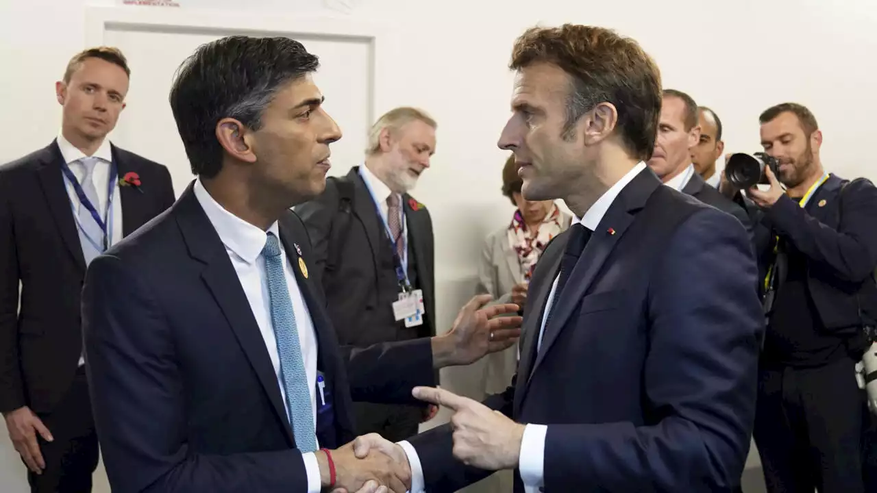 Rishi Sunak reçu par Emmanuel Macron pour un sommet franco-britannique de «reconnexion»