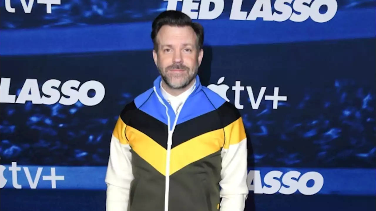 ‘Ted Lasso’ Star Jason Sudeikis Wore a Bespoke Tracksuit to the Show’s Season 3 Premiere