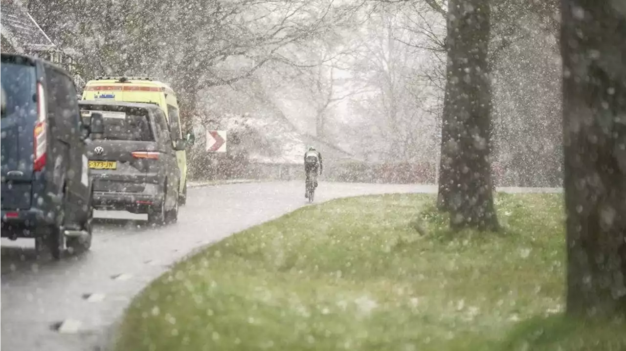 Drentse Acht van Westerveld stilgelegd vanwege sneeuw