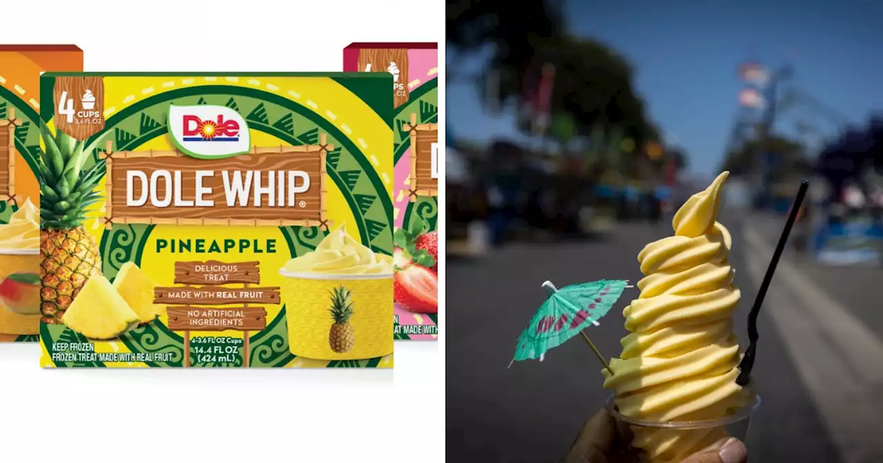 Disney's Dole Whip Is Coming To Grocery Stores Everywhere