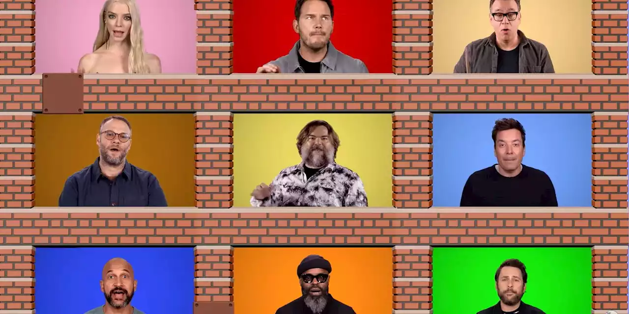 Watch Super Mario Bros. Movie Cast Sing Franchise’s Classic Theme Song