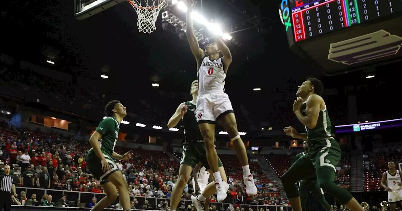 Aztecs escape late, hold off Colorado State in Mountain West Conference tournament