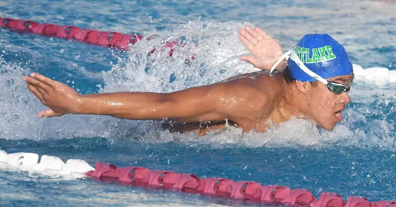 Eastlake junior flies and kicks his way to speed in the pool