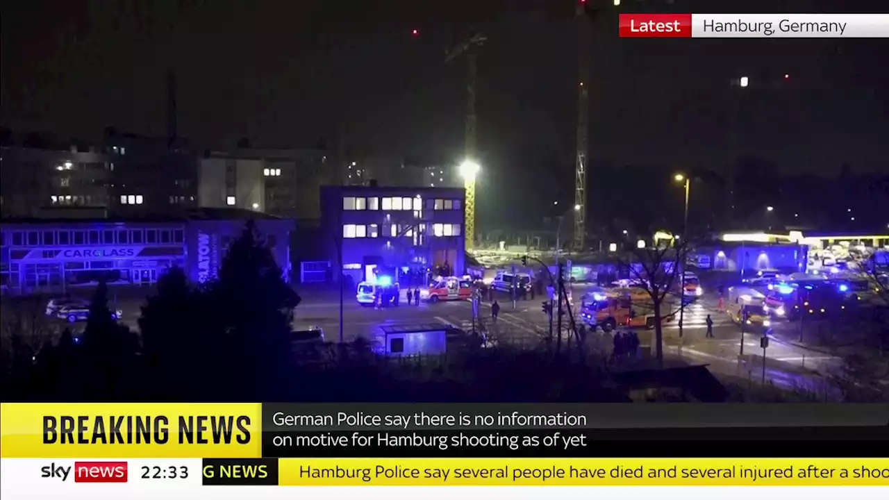 Hamburg shooting: Several people killed in attack at Jehovah's Witness centre