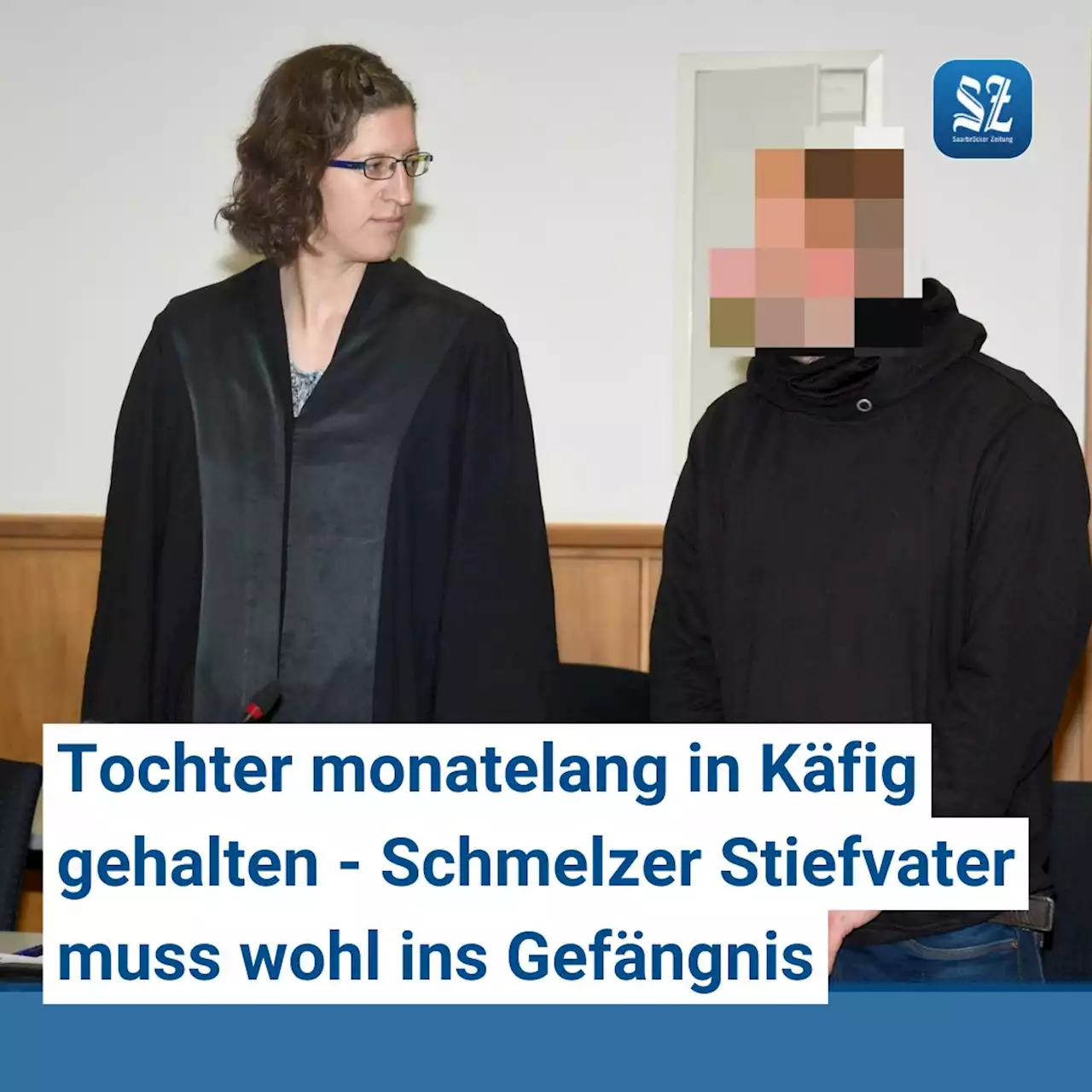 Grausame Tat: Tochter monatelang in Käfig gehalten – Schmelzer Stiefvater muss wohl ins Gefängnis