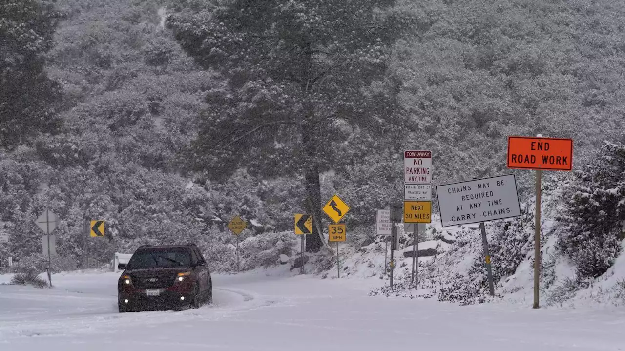 Nach Schneesturm in Kalifornien: Mann überlebt knapp eine Woche im Auto