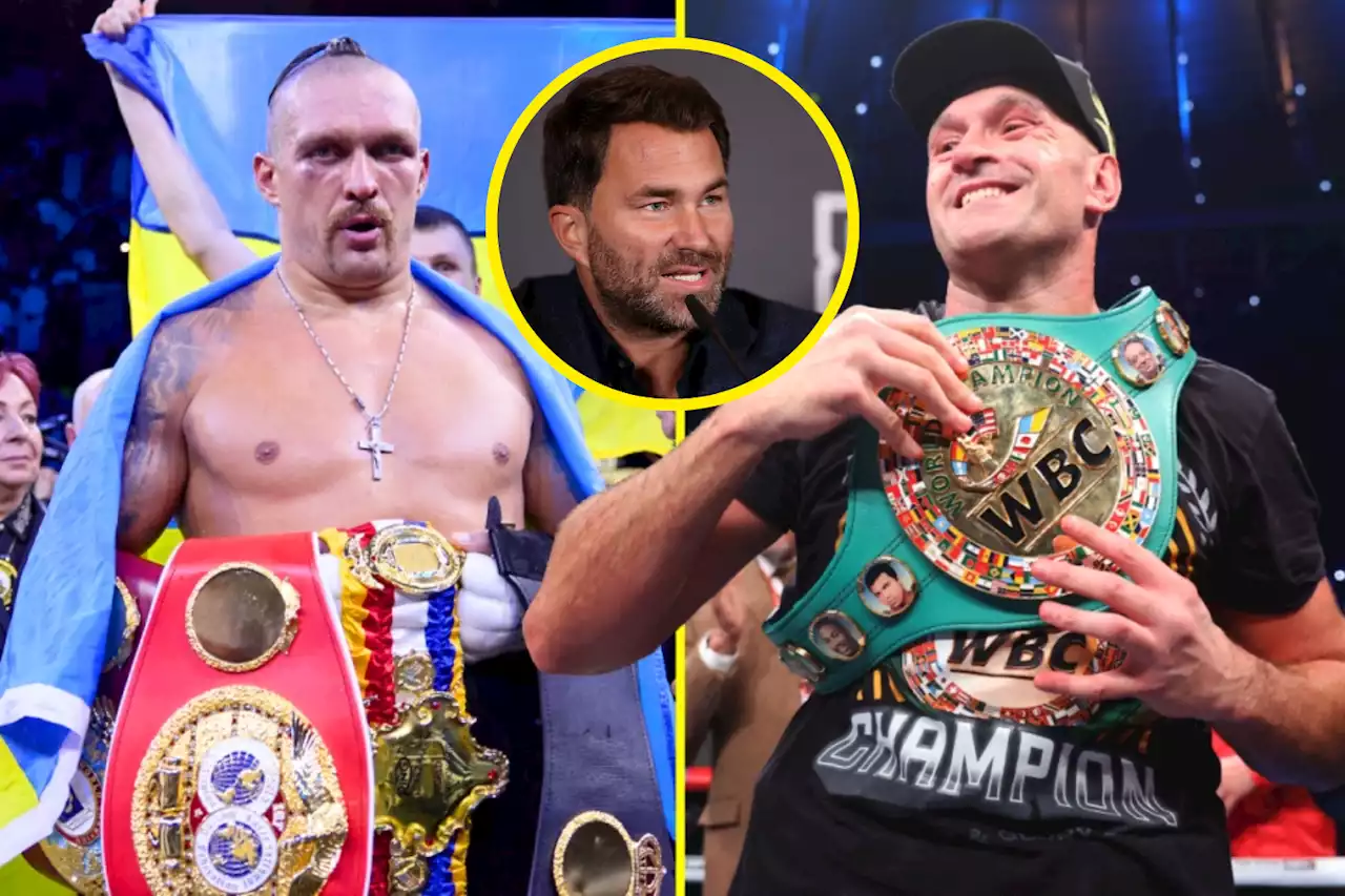 'F*** off' - Hearn slams Fury over his involvement in negotiations for a fight with Usyk