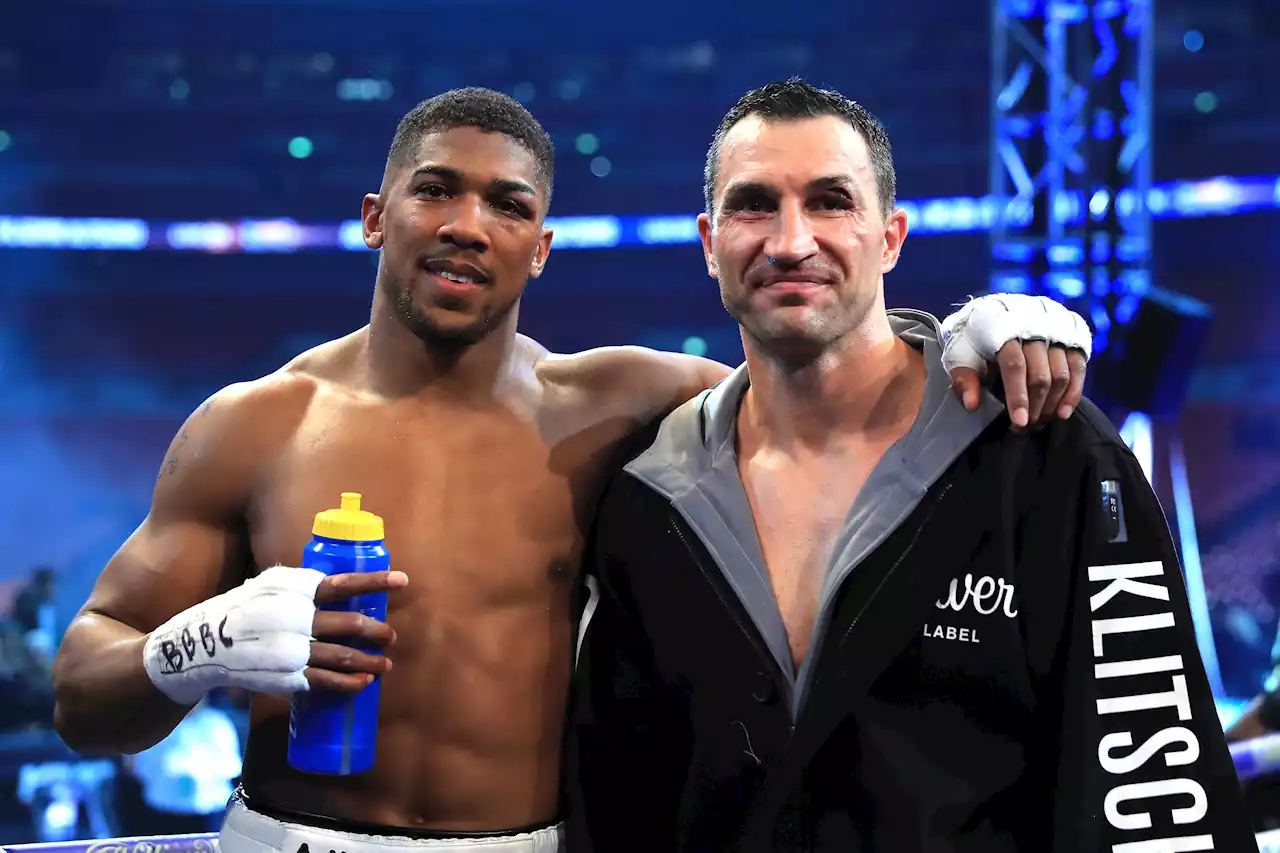 Oleksandr Usyk reveals Anthony Joshua's classy gesture to Wladimir Klitschko amid Ukraine war