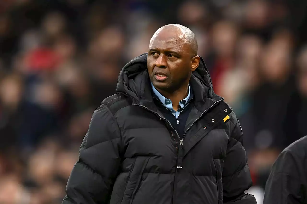 Patrick Vieira under pressure at Crystal Palace and Arsenal could help end reign