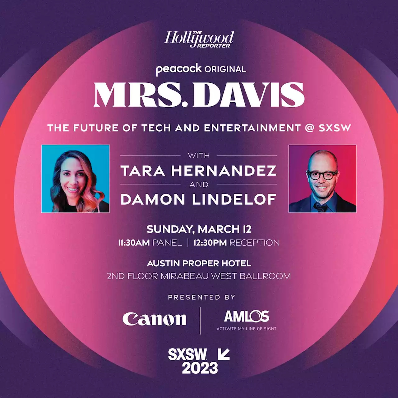 The Hollywood Reporter and Canon AMLOS present “Mrs. Davis: The Future of Tech & Entertainment”