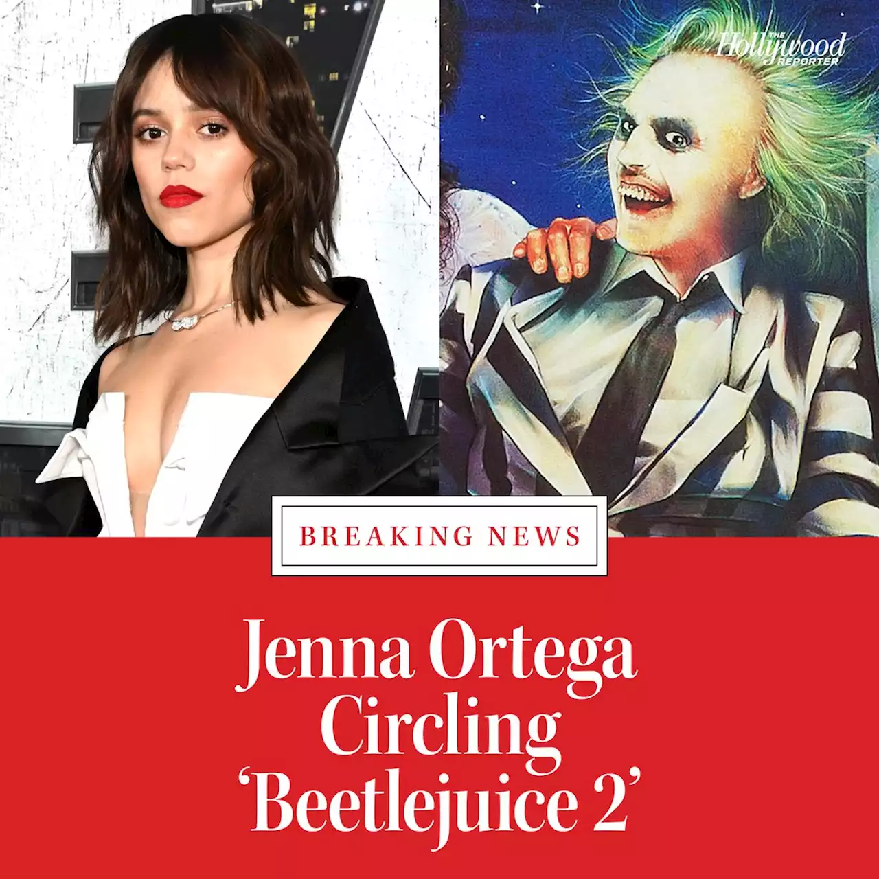 Jenna Ortega Circling ‘Beetlejuice 2’