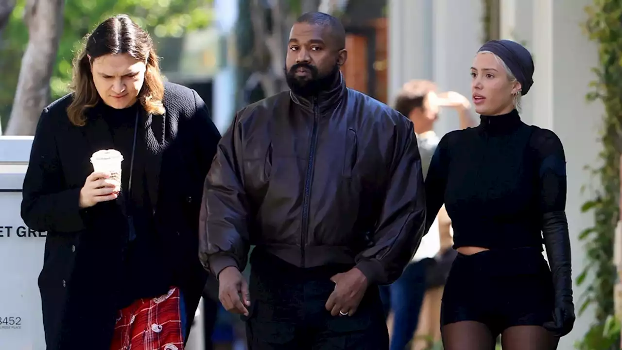 Kanye West And Wife Bianca Censori Spotted Shopping with Fashion Designer