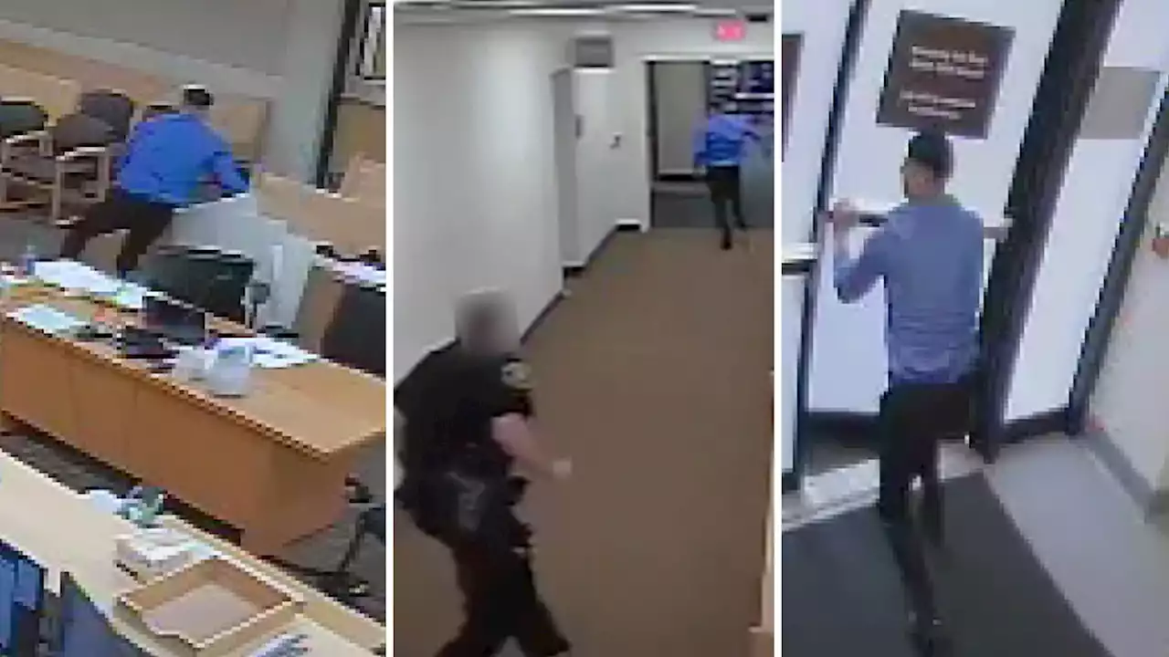 Shocking Video Shows Oregon Murder Suspect Flee Court Before Two-Hour Manhunt: Police