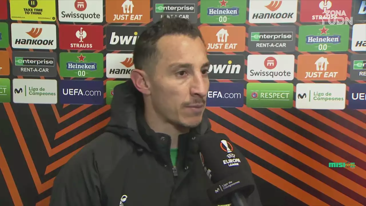 Guardado pide al Betis creer en una remontada al United: 'No es imposible'