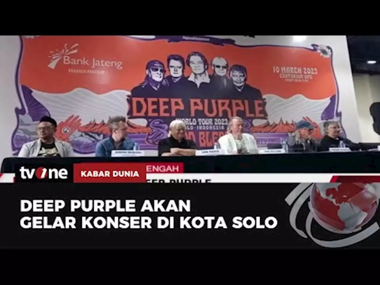 Konser Deep Purple akan Digelar Malam Ini dengan Band Pembuka Godbless - tvOne