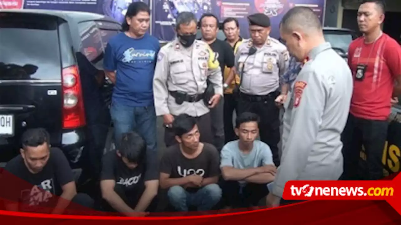 Polisi Tangkap 4 Pelaku Pemalakan Sopir Truk di Tol Tomang