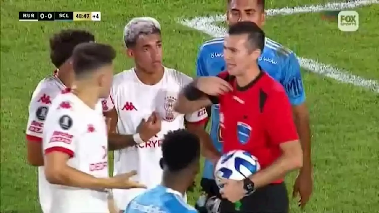 El VAR le anuló un penal a Huracán vs. Sporting Cristal - TyC Sports