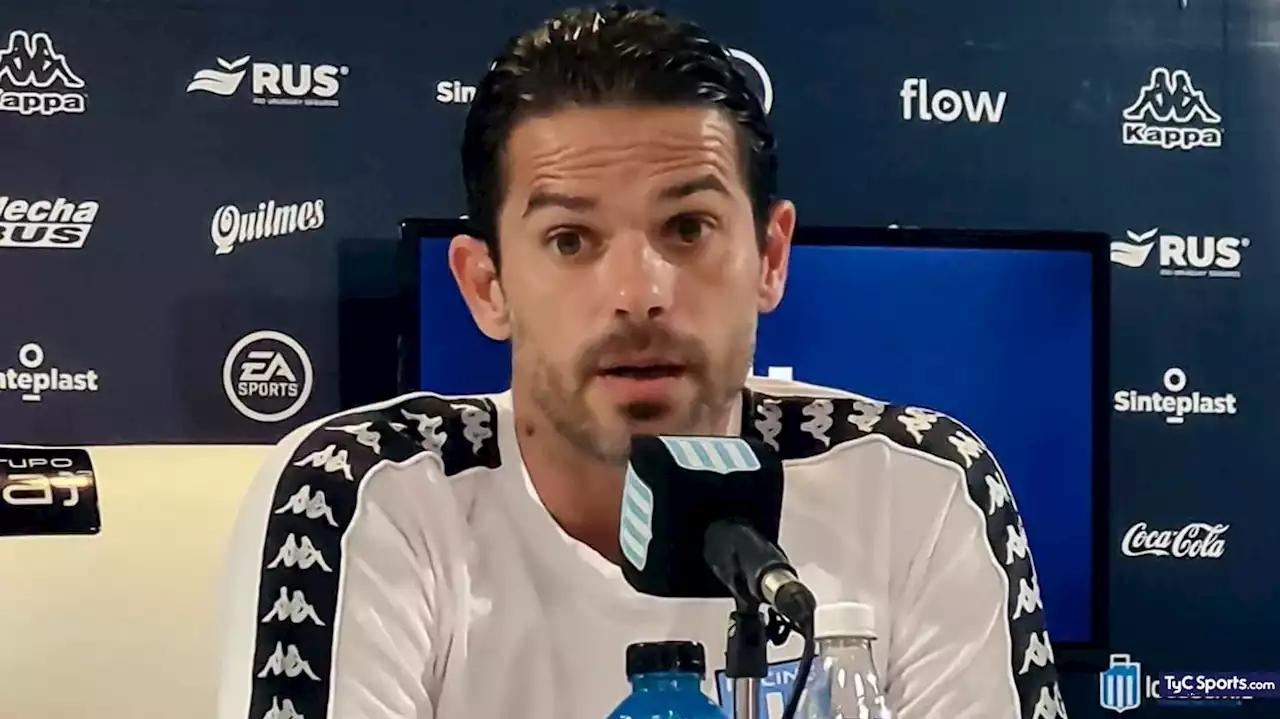 Gago, TAJANTE sobre la situación de Vecchio en Racing - TyC Sports