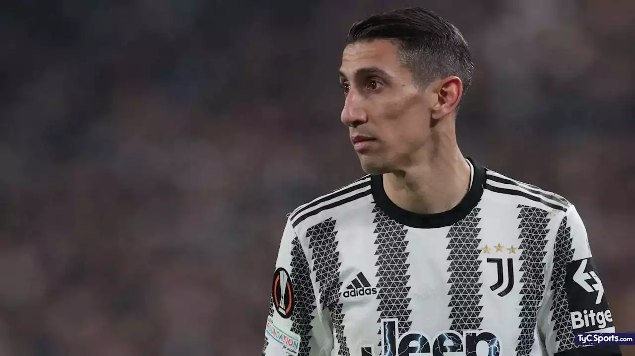 Ángel Di María se perdería el próximo partido en Juventus: los motivos - TyC Sports