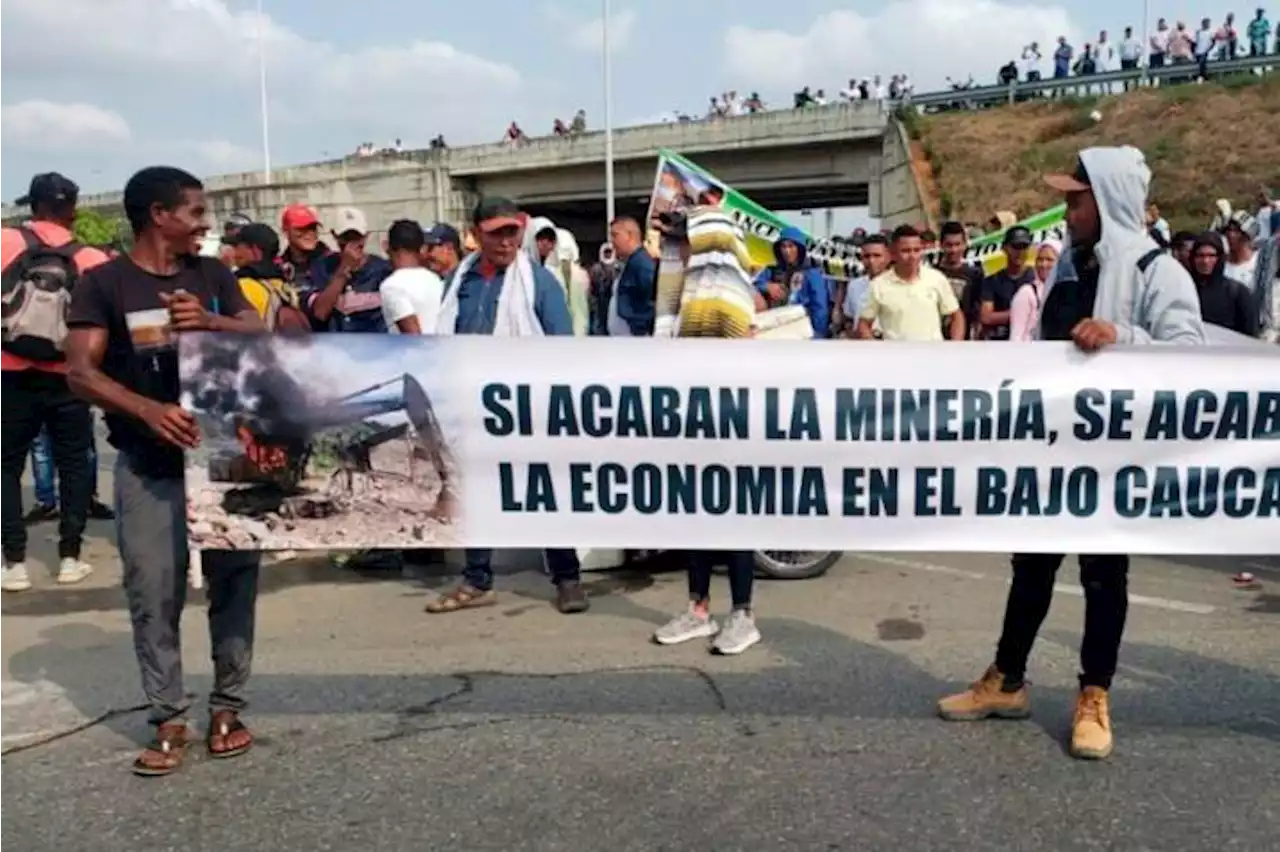 Paro de mineros: 250 mil personas están confinadas, $15.000 millones en pérdidas y 12 empresas afectadas