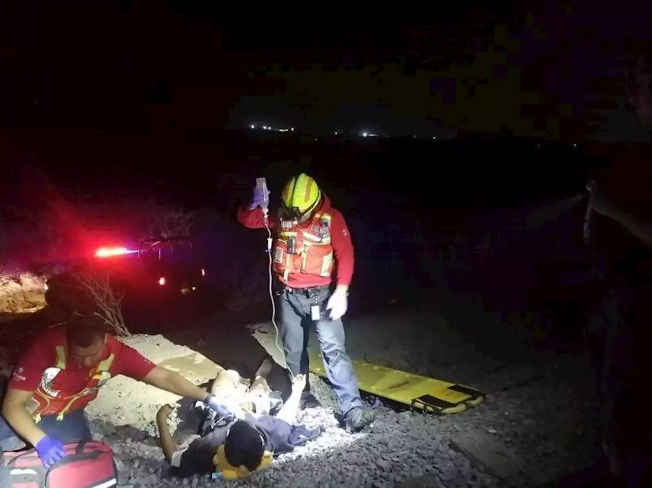 Pierde pierna migrante que cayó del tren en Ramos Arizpe