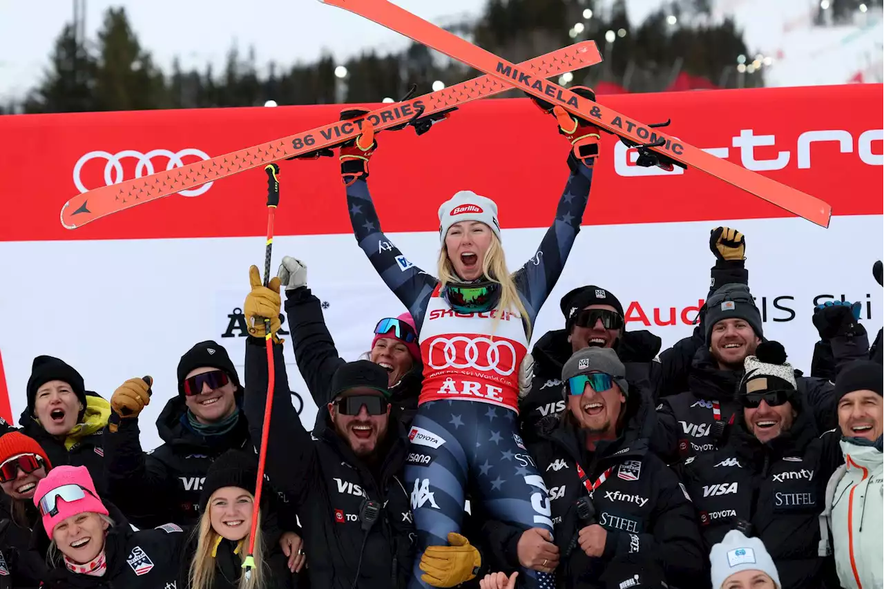 Mikaela Shiffrin tangerte Ingemar Stenmarks rekord – tok sin 86. verdenscupseier i Åre